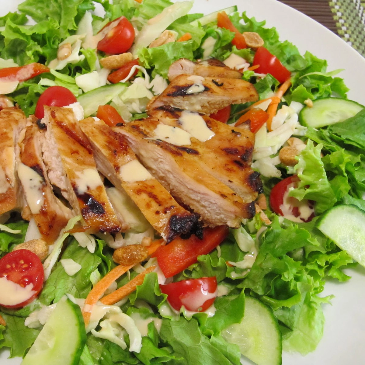 Chicken Teriyaki Salad